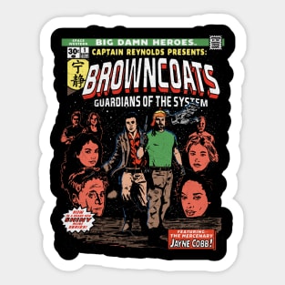 Browncoats Comic Cover Sticker